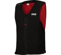 IXS IPRO 1.0 Gilet airbag, noir/rouge, Taille S/M