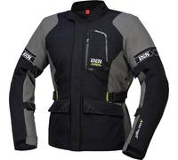 IXS Laminat-ST-Plus, veste textile imperméable L Noir/Gris Noir/Gris