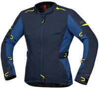 IXS Lane-ST+ Veste textile de moto pour dames, bleu, Taille L