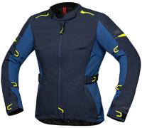 IXS Lane-ST+ Veste textile de moto pour dames, bleu, taille L pour homme