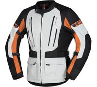 IXS Lennik-ST Veste textile de moto, noir-gris, taille 5XL pour homme