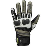 IXS Montevideo-Air 2.0, gants 5XL Noir/Olive/Gris Clair Noir/Olive/Gris Clair