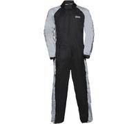 IXS Orca Reflex One Piece Rainsuit, Noir/Argent, Taille XS