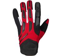 IXS Pandora-Air 2.0 Gants de motocross, Noir/Rouge/Blanc, Taille 3XL