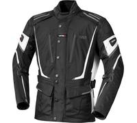 IXS Powell, femmes imperméable à l’eau de veste textile 5XL Noir/Blanc Noir/Blanc