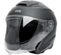 IXS Rapid 1.0 Chalky Casque à réaction, Noir mat, Taille L (59/60)