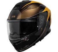IXS Rapid 1.0 Graphic Casque, anthracite/orange, Taille XS (55/56)
