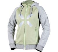 IXS Rapid 1.0 Hoodie, veste textile femme XXL Vert Clair/Gris Clair Vert Clair/Gris Clair