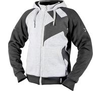 IXS Rapid 1.0 Sweat à capuche zippé de moto, gris/gris foncé, L