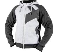 IXS Rapid 1.0 Sweat à capuche zippé de moto, Gris/Gris foncé, Taille XS