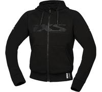 IXS Rapid 1.0 Sweat à capuche zippé de moto, noir, Taille XXL