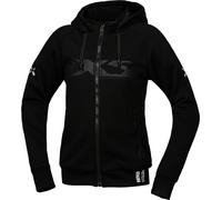 IXS Rapid 1.0 Sweat à capuche zippé de moto pour femmes, noir, taille S
