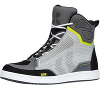 IXS Rapid-Air 1.0 Chaussures de moto, gris/jaune, Taille 45