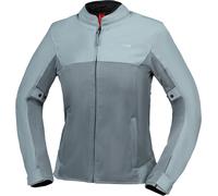 IXS Rapid-BigAir 1.0 Veste textile moto pour dames, bleu/gris, Taille XL