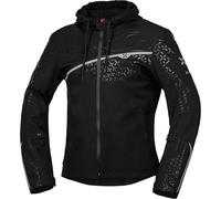 IXS Rapid-STX 1.0 Veste textile de moto imperméable, noir, Taille 4XL