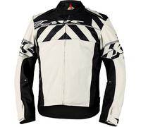 IXS Rapid-STX 2.1 Veste textile moto imperméable, noir-gris, taille 3XL pour homme