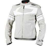 IXS Rapid-STX 2.2, veste textile imperméable S Gris Clair/Blanc Gris Clair/Blanc