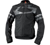 IXS Rapid-STX 2.2, veste textile imperméable XS Noir/Gris Noir/Gris