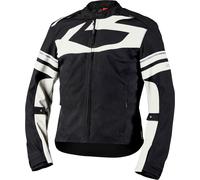 IXS Rapid-STX 2.2, veste textile imperméable XXL Noir/Gris Clair Noir/Gris Clair