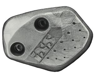 IXS RS-1000 1 Curseurs de coude, gris, Taille unique