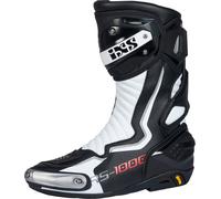 IXS RS-1000 Bottes de moto, noir-blanc, taille 41 pour homme