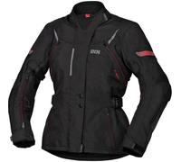 IXS Tour Liz-ST Veste textile de moto de dames, noir/rouge, Taille S