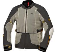 IXS Tourster-BigAir 1.0, veste en textile L Gris/Gris Foncé/Orange Gris/Gris Foncé/Orange