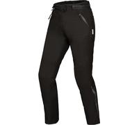 IXS Tourster-STX 1.0, pantalon textile imperméable pour femmes Court XXL Noir Noir