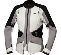 IXS Tourster-STX 1.0 imperméable dames moto textile veste, gris, taille L pour femmes