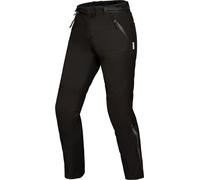 IXS Tourster-STX 1.0, pantalon textile imperméable pour femmes Court XL Noir Noir