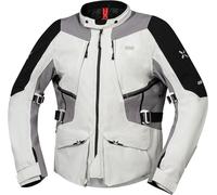 IXS Tourster-STX 1.0, veste textile imperméable Court 4XL Gris Clair/Noir/Gris Gris Clair/Noir/Gris