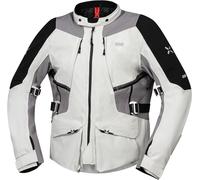 IXS Tourster-STX 1.0 Veste textile de moto imperméable, gris, Taille Long L