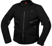 IXS Tourster-STX 1.0 Veste textile de moto imperméable, noir, taille L pour homme