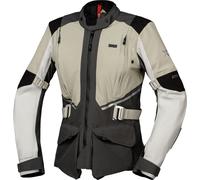 IXS Tourster-STX 1.0, veste textile imperméable pour femmes 3XL Gris/Gris Foncé/Gris Clair Gris/Gris Foncé/Gris Clair