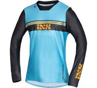 IXS Trigger 2.0 Maillot de motocross, bleu/gris, Taille XXL