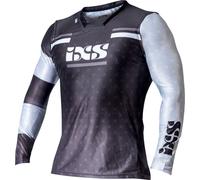 IXS Trigger-MX 1.0, maillot M Noir/Blanc Noir/Blanc