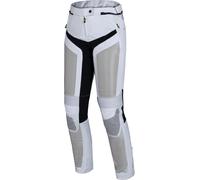 IXS Trigonis-Air Pantalon textile de moto pour dames, Gris clair/Noir, Taille S