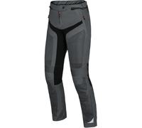IXS Trigonis-Air Pantalon textile de moto pour dames, Gris foncé/Noir, Taille M