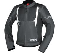 IXS Trigonis-Air, veste en textile 5XL Gris Foncé/Gris/Blanc Gris Foncé/Gris/Blanc