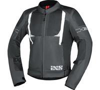 IXS Trigonis-Air, veste en textile XL Gris Foncé/Gris/Blanc Gris Foncé/Gris/Blanc