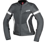 IXS Trigonis-Air Veste textile de moto pour dames, gris, taille L pour femmes