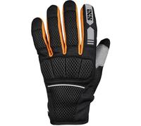 IXS Urban Samur-Air 1.0 Gants de moto, Noir/Gris/Orange, Taille 3XL