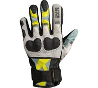 IXS Venture-Air 1.0 Gants moto pour dames, noir/bleu/jaune, Taille S