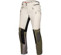IXS Venture-Air 1.0 Pantalon textile de moto pour femmes, Gris clair/vert, Taille XXL