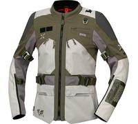 IXS Venture-Air 1.0 Veste textile de moto pour femmes, gris-vert, taille 3XL