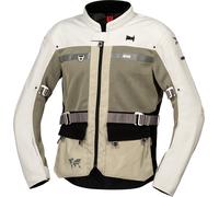 IXS Venture-BigAir 1.0, veste en textile XL Gris Clair/Olive/Noir Gris Clair/Olive/Noir