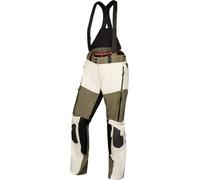IXS Venture-GTX 1.0 Pantalon textile de moto imperméable, Gris clair/vert, Taille S