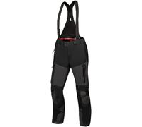 IXS Venture-GTX 1.0 Pantalon textile de moto imperméable, noir/gris, Taille XS