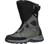 IXS Venture-STX 1.0 Bottes de moto imperméables, noir-gris-vert, taille 42 pour homme