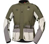 IXS Venture-STX 1.0 wasserdichte motorrad textiljacke, Vert/Gris, Taille M